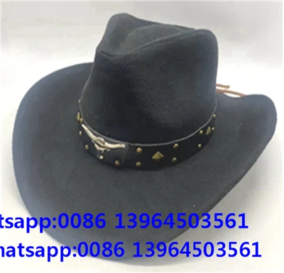 Erkaklar uchun qora Vintage Fedora qalpoq