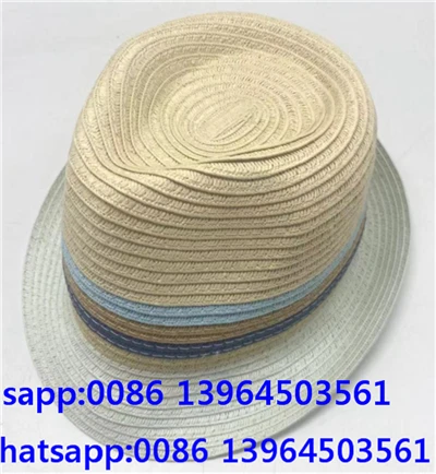 Ochiq rangli Fedora erkaklar shlyapasi