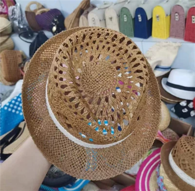 Nafas oladigan qog'oz ichi bo'sh yozgi shlyapa