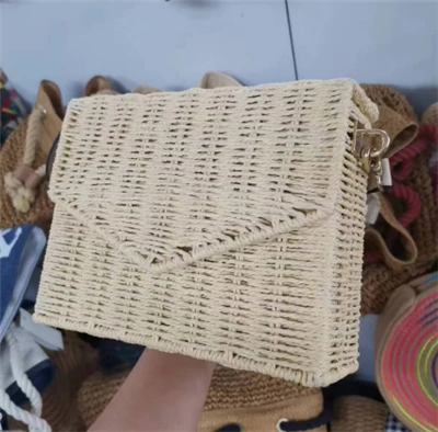 Tabiiy Rattan Lady Beach sumkasi