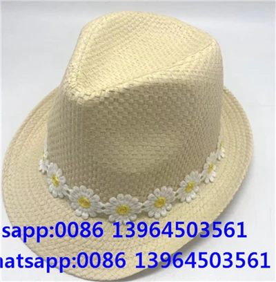 Kichik gulli Fedora shlyapa