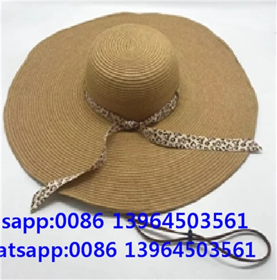 Shamol arqonli yangi moda Brim ayollar quyosh shlyapasi