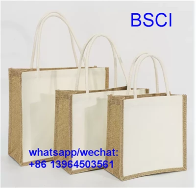 Tabiiy tuval Tote sumkasi